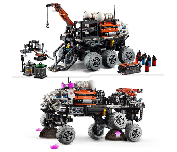 LEGO Technic 42180 Marsjański łazik eksploracyjny - 1220589 - zdjęcie 11